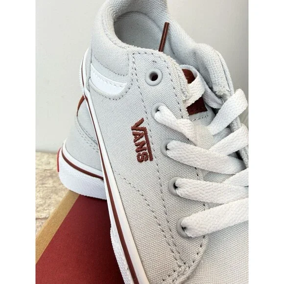 NWT VANS UNISEX/YOUTH SNEAKERS/SHOES SZE 12 PURE GREY - Picture 6 of 13